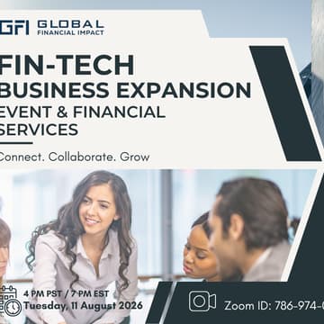 Cover Image for FIN-TECH BUSINESS EXPANSION EVENT