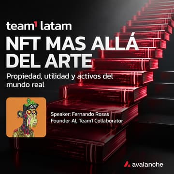 Cover Image for NFT más allá del ARTE 🔺 Workshop Online