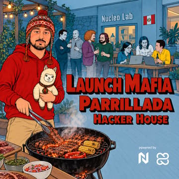 Cover Image for 🇵🇪 Launch Mafia Parrillada · Hacker House