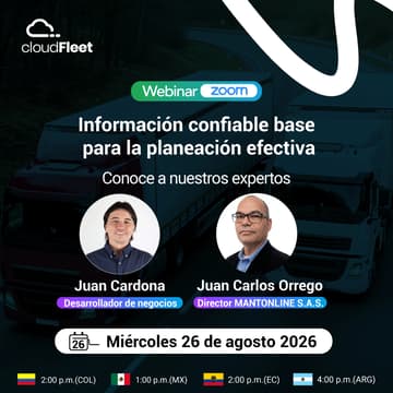 Cover Image for Webinar Información confiable, la base para la planeación efectiva