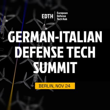 Cover Image for German – Italian Defense Tech Summit