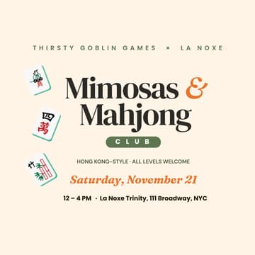 Cover Image for Mimosas & Mahjong Club