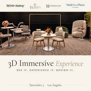 Cover Image for 3D Immersive Experience | SitOnIt × ELORA × Momentum × Walk Your Plans — Los Angeles