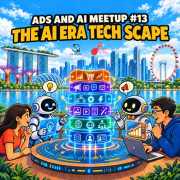 Cover Image for Ads & AI Singapore Meetup # 13: The AI era Tech scape