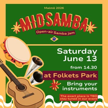 Cover Image for MidSamba - Open-air Samba Jam