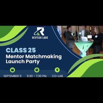 Cover Image for Class 25 Mentor Matchmaking (link In Description)