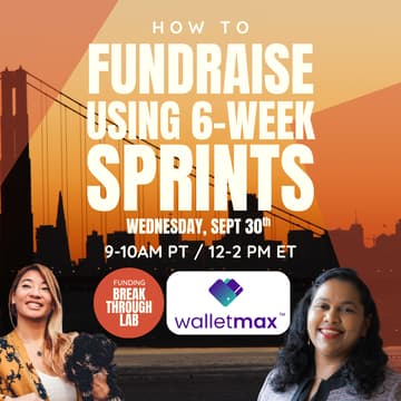 Cover Image for How to Fundraise Using 6-Week Sprints Info Session