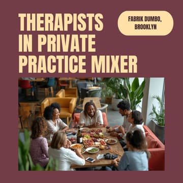 Cover Image for Therapists in Private Practice Mixer