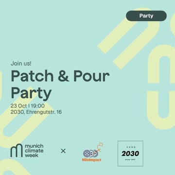 Cover Image for Circular Fashion & Textiles- Patch & Pour Party