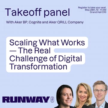 Cover Image for Takeoff Panel: Scaling What Works — The Real Challenge of Digital Transformation