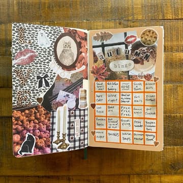 Cover Image for collage club: fall bingo boards