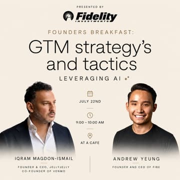 Cover Image for Founders Breakfast: GTM Strategies & Tactics Leveraging AI