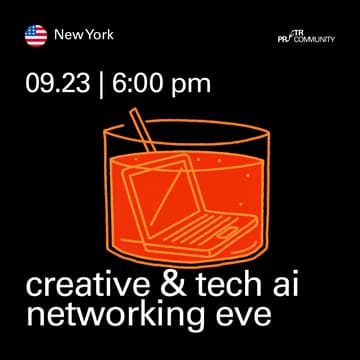 Cover Image for New York. Creative & Tech AI Networking eve