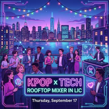Cover Image for K-pop x Tech Rooftop Mixer
