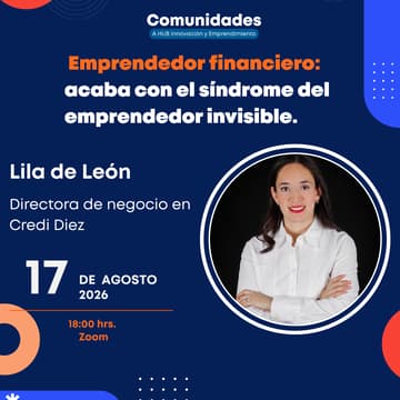 Cover Image for Emprendedor financiero: acaba con el síndrome del emprendedor invisible.