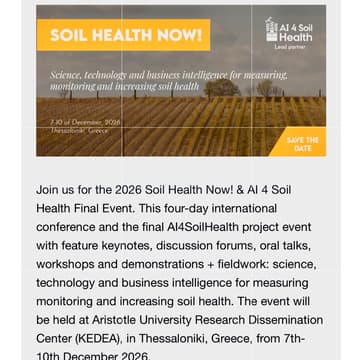 Cover Image for Soil Health Now! (Greece)