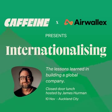 Cover Image for Internationalising powered by Caffeine & Airwallex