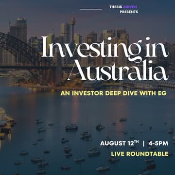 Cover Image for Investing in Australia: A Deep Dive on EG