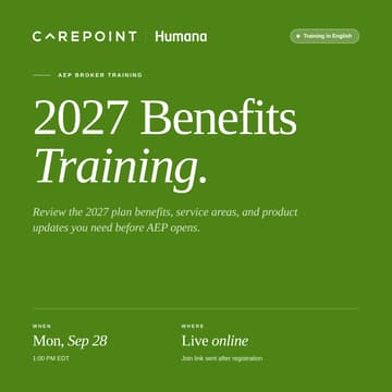 Cover Image for Humana · 2027 Benefits Training (English)