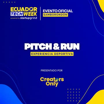 Cover Image for Pitch & Run by Creators Only x Coworkouts [Samborondón] 🏃🏻