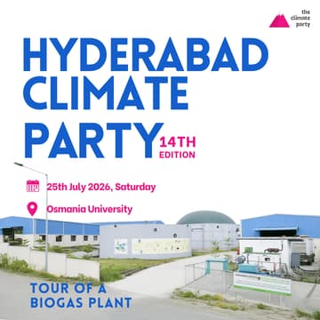 Cover Image for Hyderabad Climate Party | Tour of a Biogas Plant