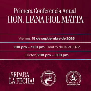 Cover Image for Primera Conferenica Anual Hon. Liana Fiol Matta