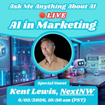 Cover Image for AMAI - AI in Marketing with Kent Lewis