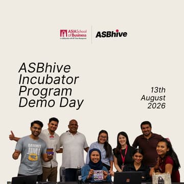 Cover Image for ASBhive Incubator Demo Day 2026