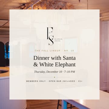 Cover Image for No. 10 — Dinner with Santa & White Elephant 🎅