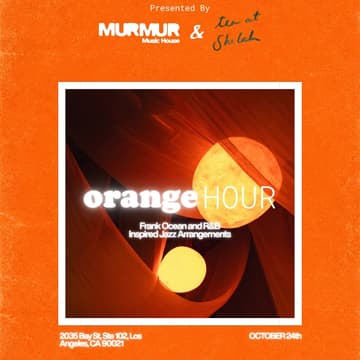 Cover Image for Orange Hour: Frank Ocean and R&B Jazz Arrangements