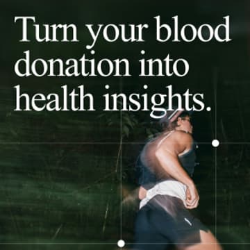 Cover Image for Donate blood, Get data blood drive