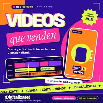 Cover Image for Videos que Venden: CapCut + TikTok