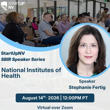 Cover Image for SBIR Speaker Series: National Institutes of Health (NIH)