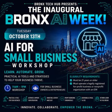 Cover Image for Tech for Small Business Workshop
