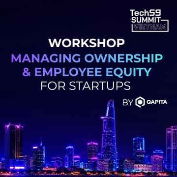 Cover Image for WORKSHOP 4 | Managing Ownership & Employee Equity for Startups | QAPITA