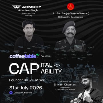Cover Image for Capability <> Capital | Defence-tech founder & VC Mixer