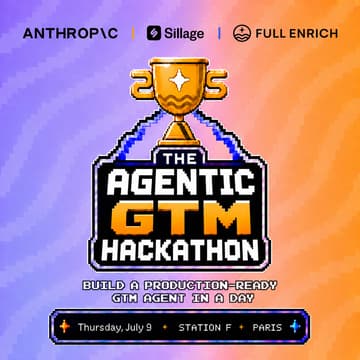 Cover Image for The Agentic GTM Hackathon by Anthropic, FullEnrich & Sillage