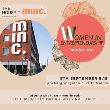 Cover Image for Women in Entrepreneurship Breakfast - September Edition at MINC