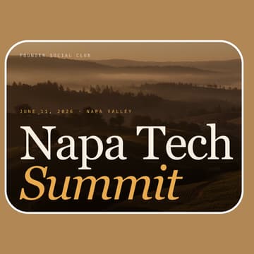 Cover Image for Napa Tech Summit