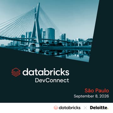 Cover Image for Databricks DevConnect | São Paulo