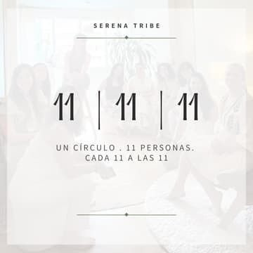 Cover Image for Conexiones Valiosas · Un círculo, 11 personas, cada 11 a las 11.