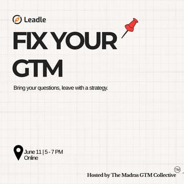 Cover Image for Fix Your GTM — Live Session #1