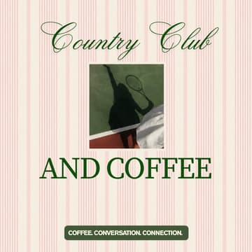 Cover Image for Country Club + Coffee