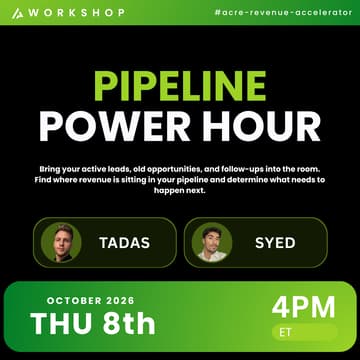 Cover Image for Revenue Accelerator: Pipeline Power Hour