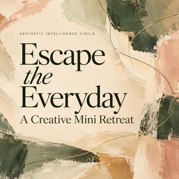 Cover Image for Meditation & Creative Mini Retreat: Escape the Everyday