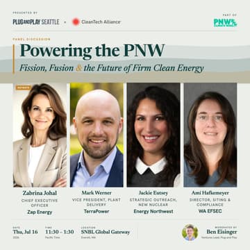 Cover Image for Powering the PNW: Fission, Fusion, and the Future of Firm Clean Energy