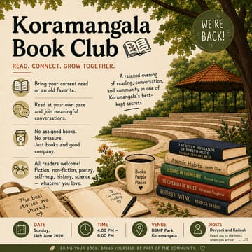 Cover Image for An Evening of Books & Conversations 📚☕ 🌿