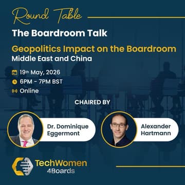 Cover Image for The Boardroom Talk: Geopolitics Impact on the Boardroom 2