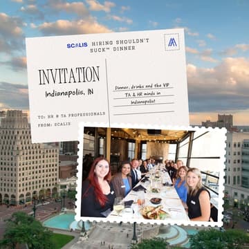 Cover Image for Hiring Shouldn't Suck™ Dinner (Indianapolis - 9/24/26)