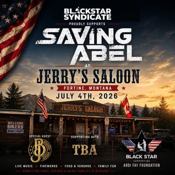 Cover Image for Saving Abel at Jerry’s Saloon: Montana Independence Day Celebration Benefiting the Ardi Fay Foundation